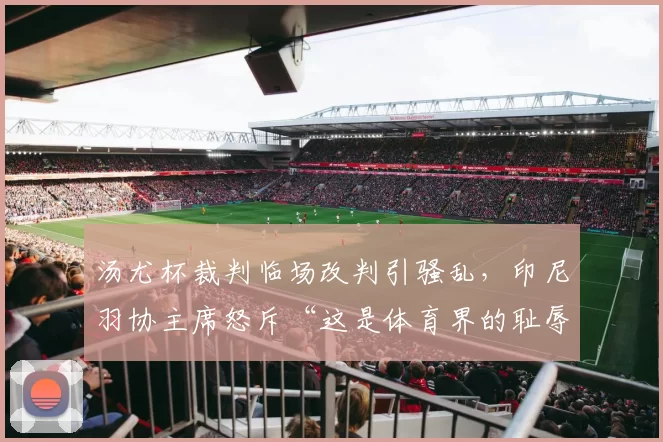 汤尤杯裁判临场改判引骚乱,印尼羽协主席怒斥“这是体育界的耻辱”